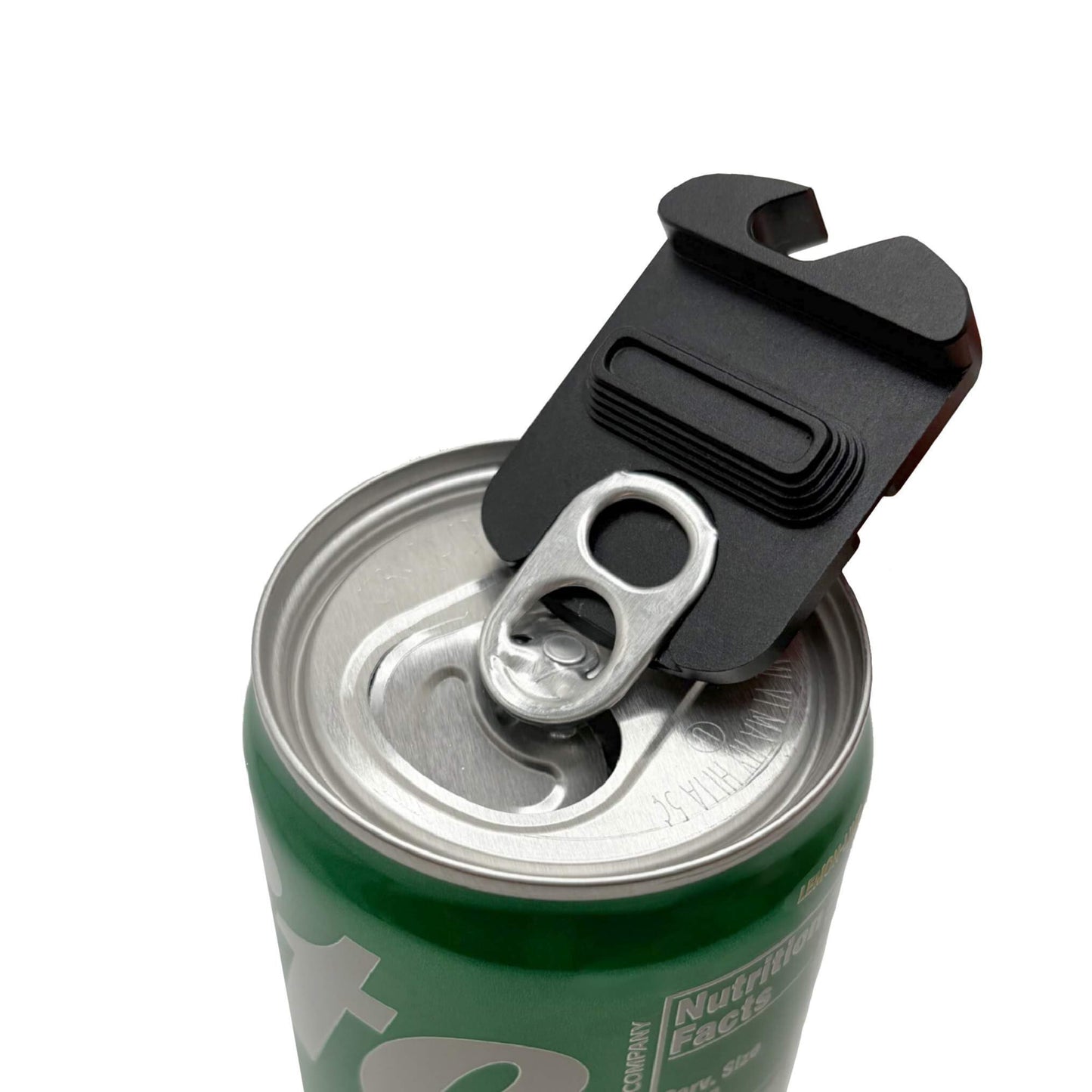 CNC Machined Aluminum Replacement Slider for Yeti MagSlider Lid – Bottle Opener & Pull Tab Lifter – Durable Hard Anodized Metal Slider Compatible with Yeti Rambler Tumblers (Black)