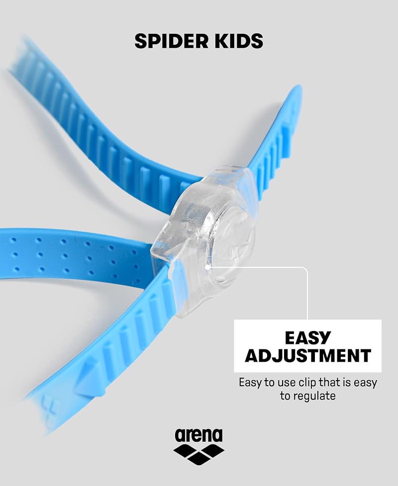 ARENA Lightblue Kids Swim Goggles - Anti-Fog, No Leak, Ages 2-5 Variation: Lightblue/Blue