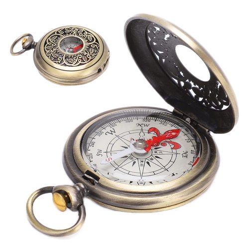 Shockproof Brass for Hiking, Camping, Survival and Outdoor Navigation Tools