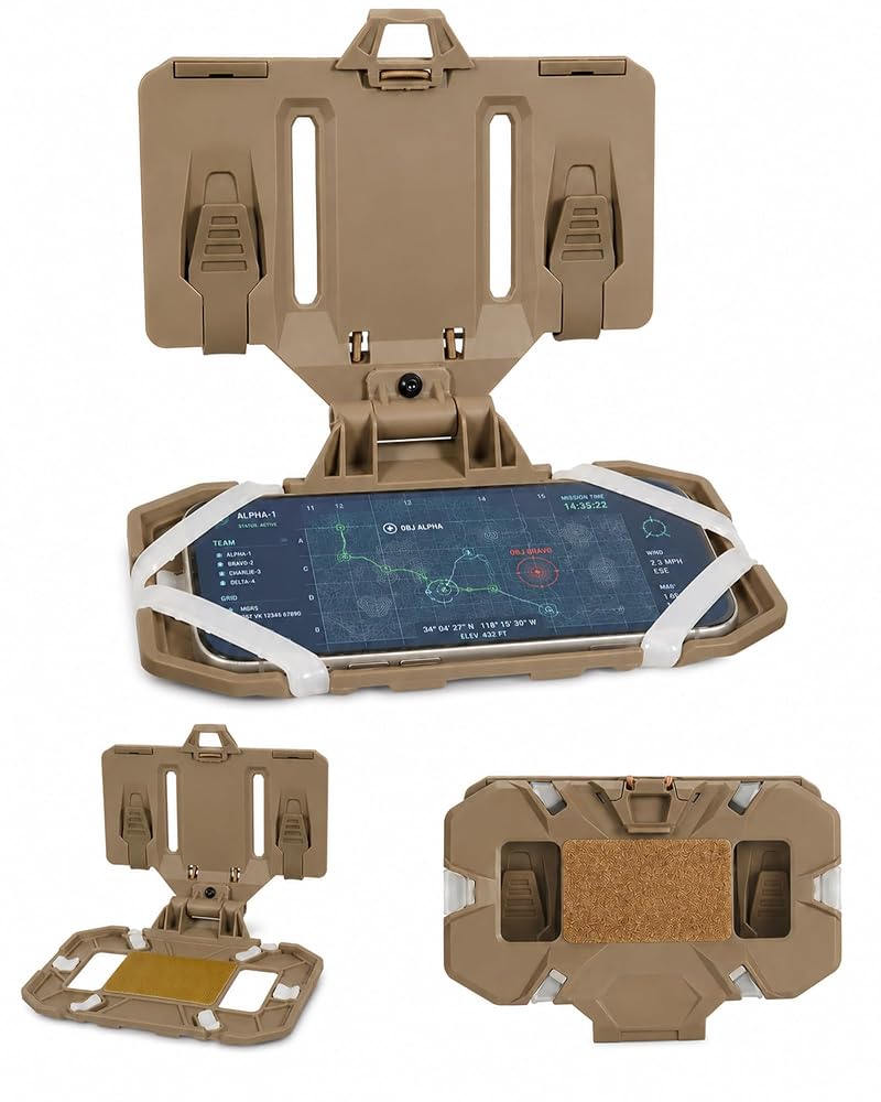 Molle Phone Holder for Plate Carrier—Phone Mount 4.7-6.7 Inch