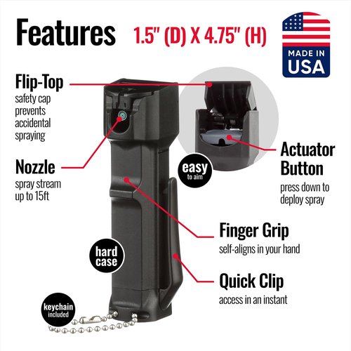 Mace Triple Action Police Model Pepper Spray