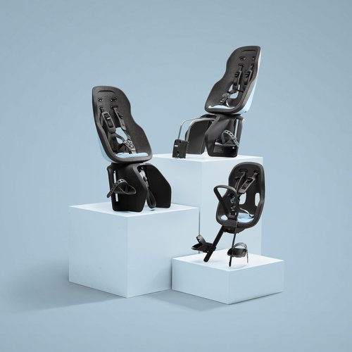 Thule Yepp Nexxt 2 Mini - Front Mounted Child Bike seat - Lightweight & Breathable seat - Adjustable footrests & footstraps - Fast Mount System - 5 Point Harness System - Magnetic childproof Buckle