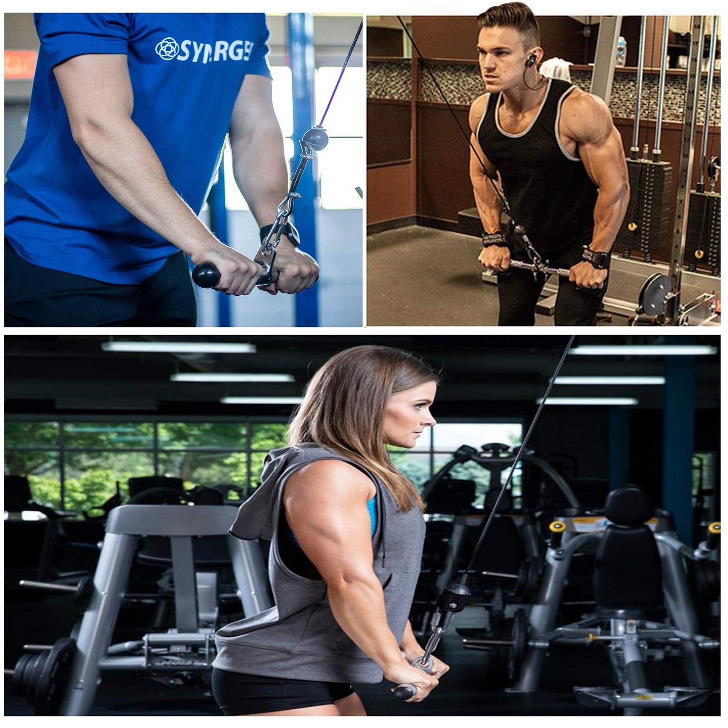 Taeku LAT Pulley System for Home Gym – Strength Training Fitness Equipment Cable Machine for Triceps, Biceps, Back & Shoulder Workouts