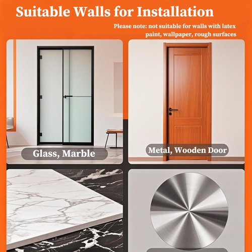 Silent Basketball Hoop Indoor - Foldable Basketball Hoops Wall Mount Sticky Adhesive, Quiet Basketball Hoop No Drilling, Easy Install in 1 Minute for Kids Adults Home/Office/Dorm