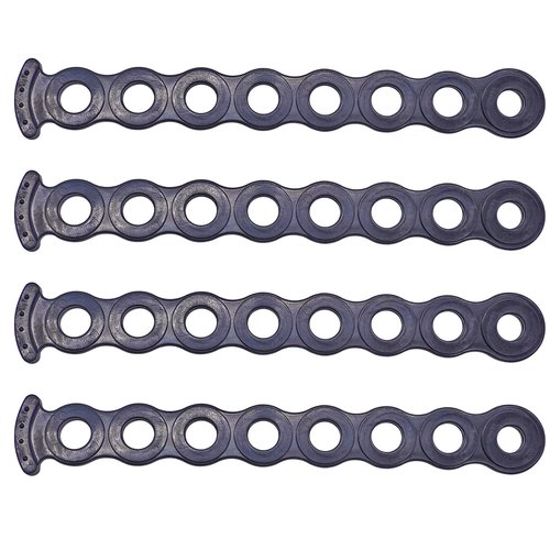 8002412 Bike Rack Rubber Straps,Rubber Chain Strap for Bike Rack,Bicycle Wheel Stabilizer Straps,Adjustable,4 Packs