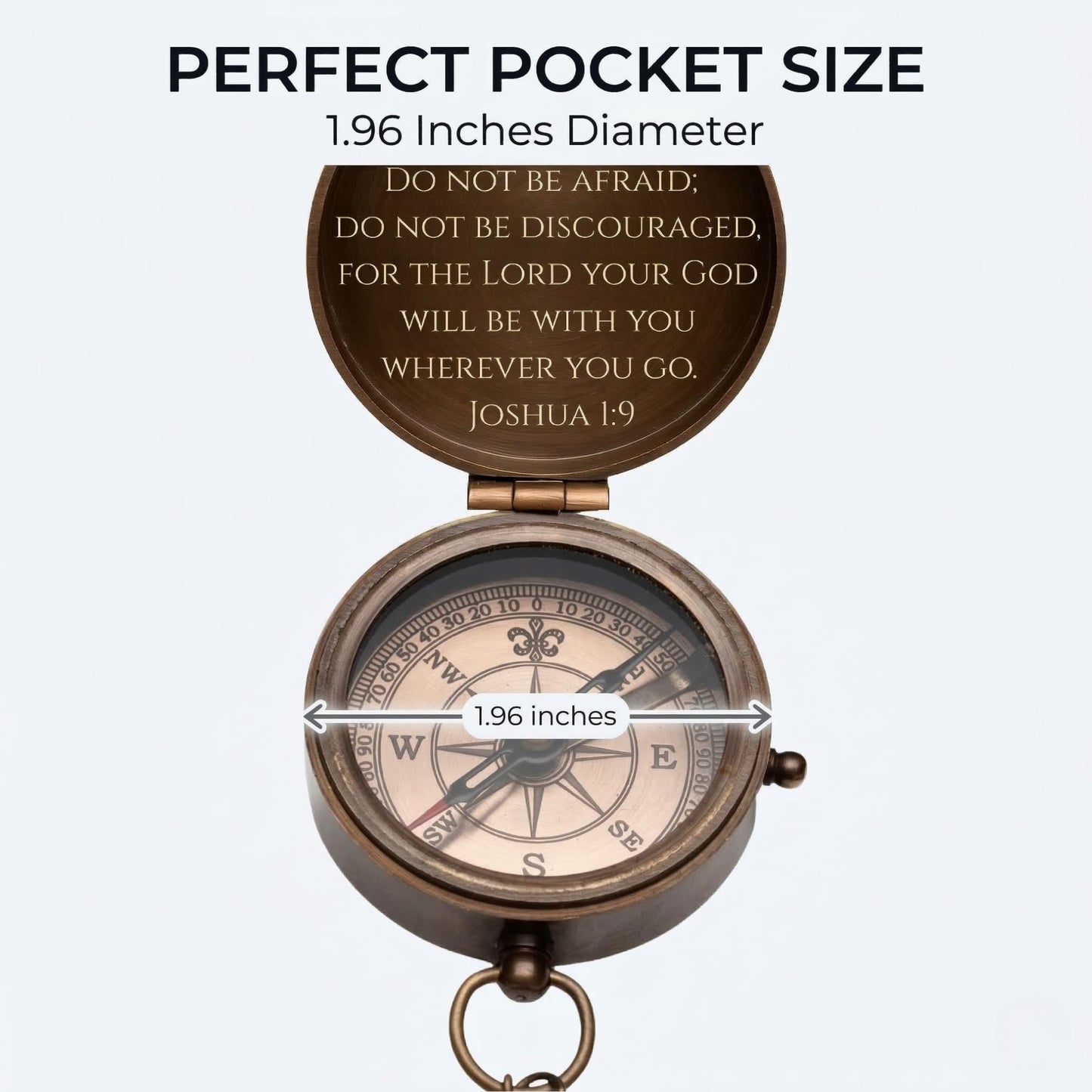 Personalized Confirmation Gifts for Boys – Engraved Christian Compass