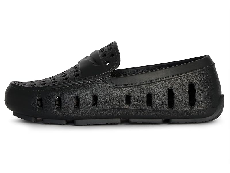 Floafers Prodigy Driver Kids Slip-On Water Shoes - Black/Asphalt (Big Kid)