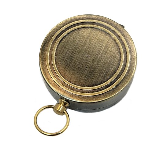 Engraved Brass Compass Gifts Personalized | Baptism Gift for Boys, Son, Grandson | Unique Idea for Graduation, Confirmation, Birthday | from Mom, Dad, Grandma, Grandpa (FBA - May Your Faith)