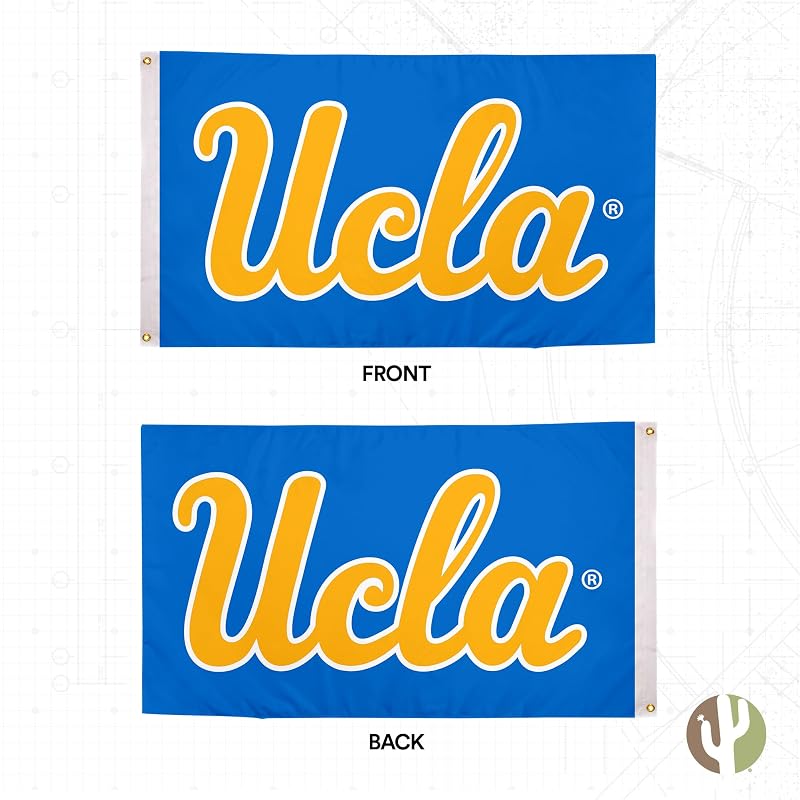 3x5 Ft UCLA Bruins Flag - Double-Sided Outdoor Banner, Officially Licensed