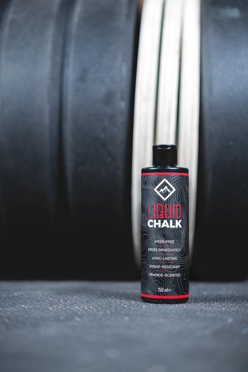 SURVIVOR 250ML Liquid Chalk ??Gym Chalk for Weightlifting, Rock Climbing, Bouldering, Gymnastics, Pole Grip, & More - Lifting Chalk & Climbing Chalk for Dry Hands - Liquid Grip Hand Chalk for Lifting