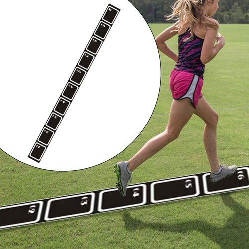 rockible Agility Ladder Mat Speed Ladder Fitness Exercise Sports Home Gym Footwork Trainer Improve Speed Coordination Skill, 450cmx34cm