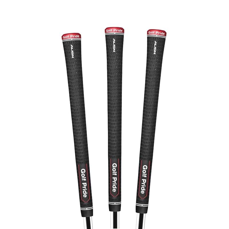 Golf Pride Tour Velvet ALIGN Golf Grip, Midsize & Standard - Variation: Standard+3-Pack