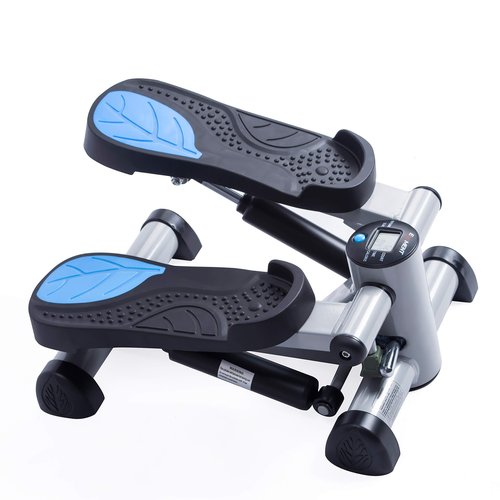 Efitment Mini Stepper Steppers for Exercise at Home Stair Step Cardio Thigh Master Workout Equipment Fitness Pedal Exerciser Non-Slip Pedals LCD Digital Monitor Climber - S021