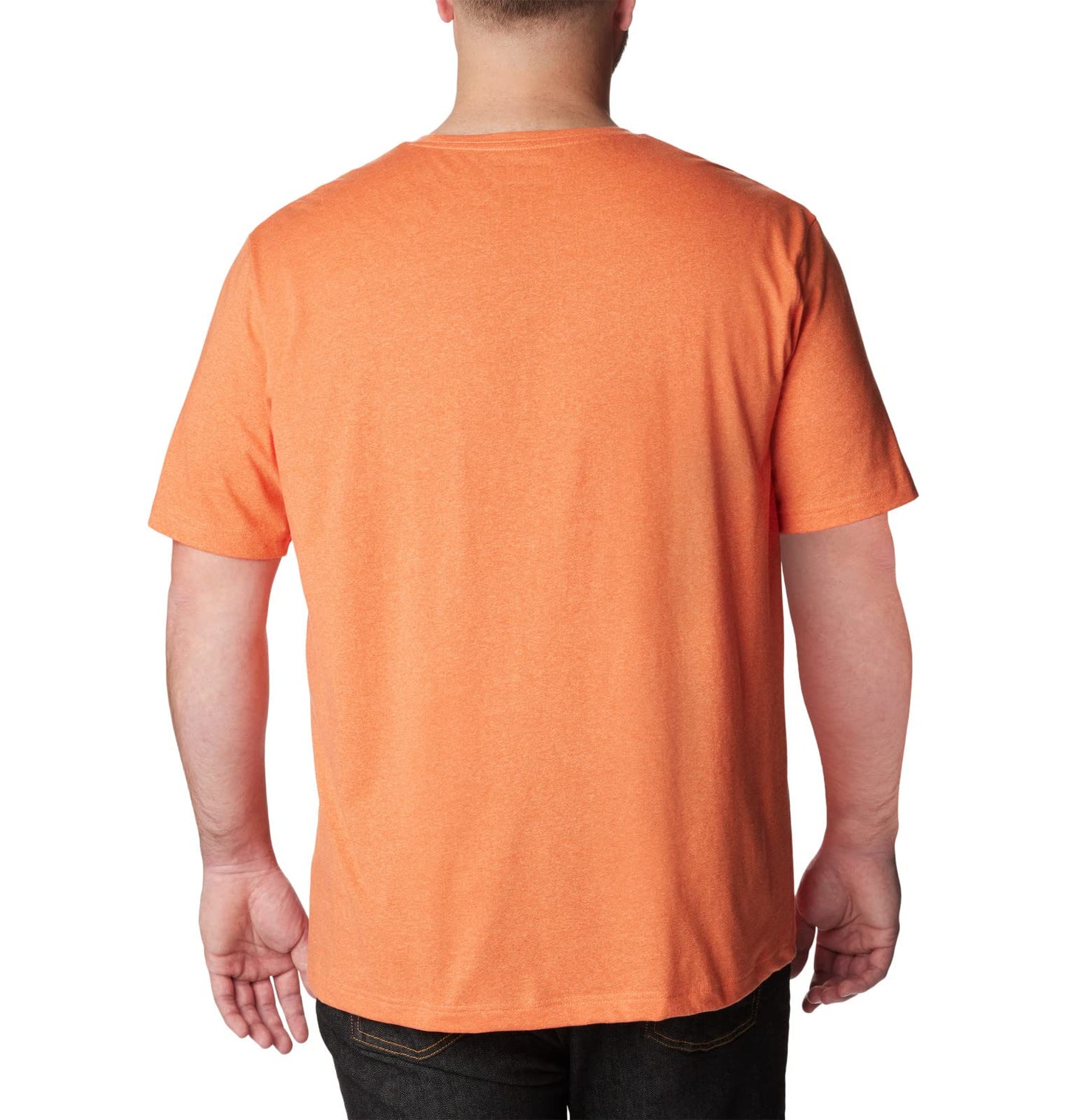 Columbia Men's Thistletown Hills Short Sleeve, Desert Orange Double Dye, 3X Tall