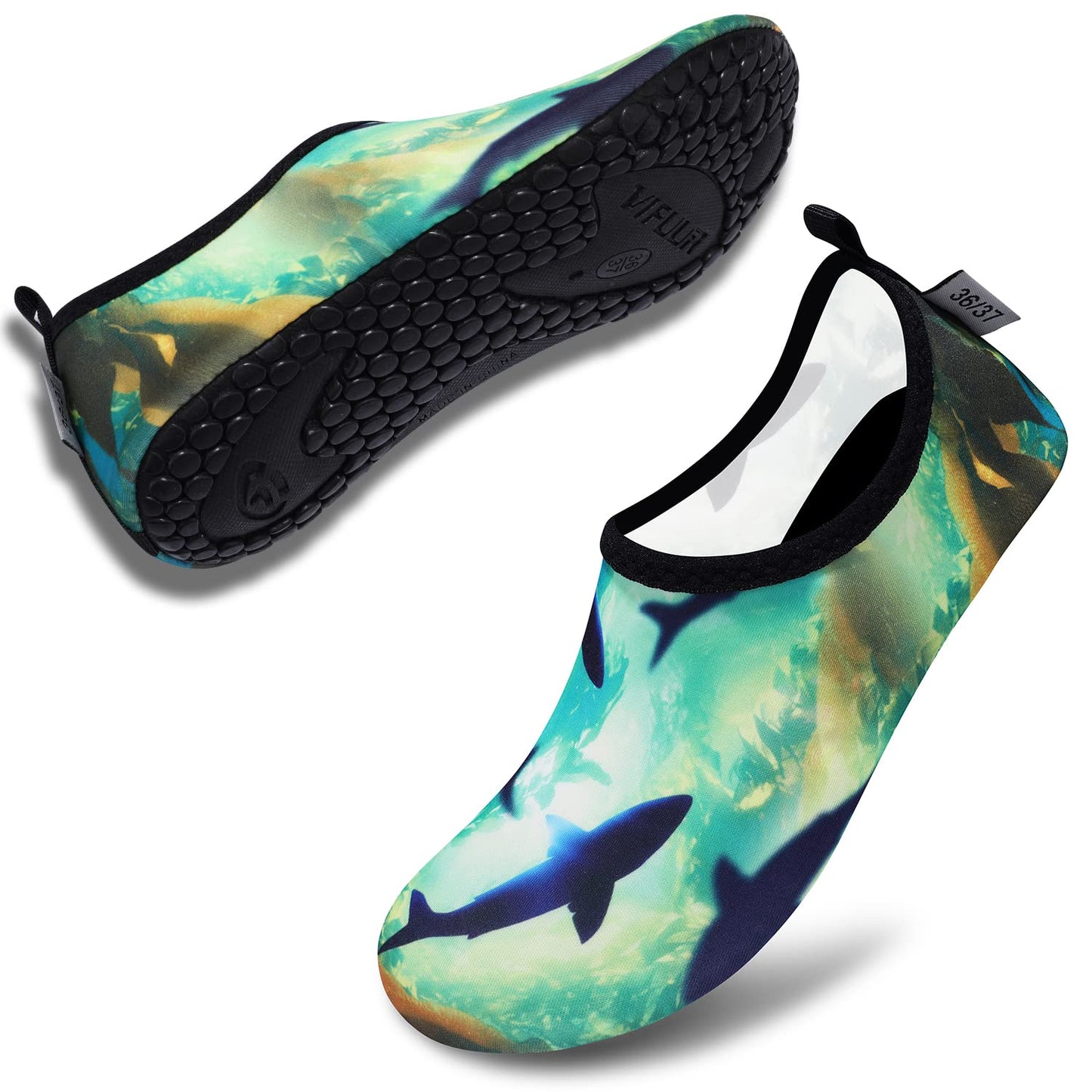 VIFUUR Water Sports Unisex Shoes Ocean - 12.5-13 W US/ 11-11.5 M US (44-45)