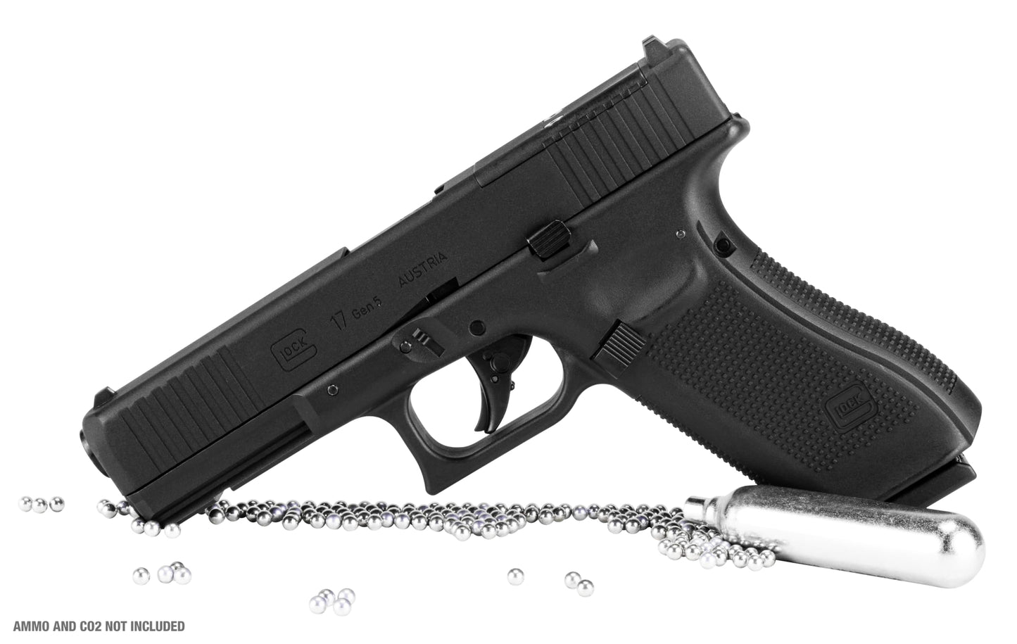 Glock 17 Gen 5 MOS Blowback .177 Caliber BB Gun Pistol, Black