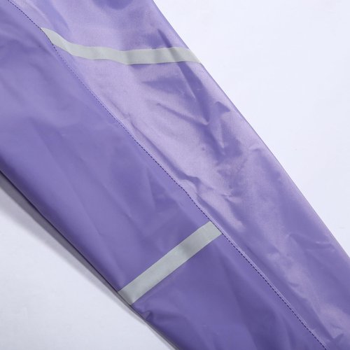 Boys Rain Pants Rain Pants Boys Hiking Pants Girls Waterproof Pant Waterproof Rain Bib Pants, Overalls for Toddlers and Kids Waterproof Pants Girls,Purple,14-15 Years