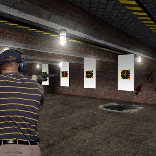 High-Visibility Splatter Adhesive Shooting Targets - Bright Fluorescent Yellow Stick-on Design for BB Guns, Airsoft, Rifles & Pistols - Indoor/Outdoor Range Use (10 Pack, 12x12 Inch)