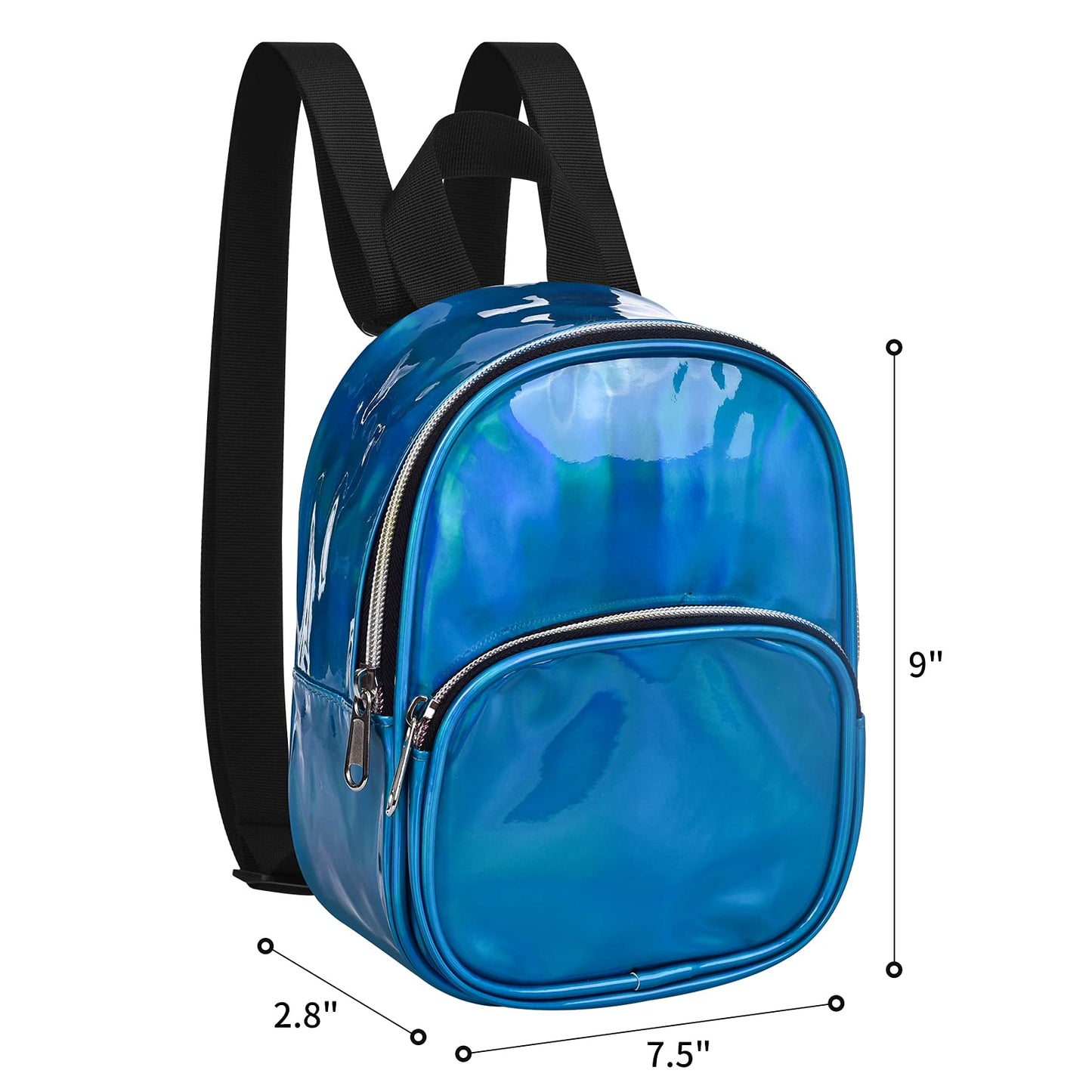 USPECLARE Clear Mini Backpack Stadium Approved for Little Boys & Girls, Transparent Backpack for Concert, Festival, Sport Events