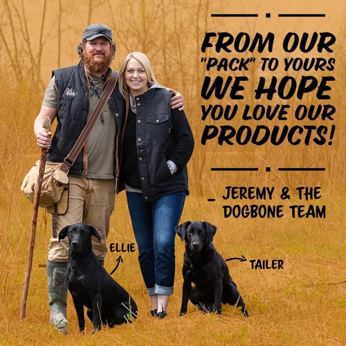 DogBone Firehose Dog Bumper for Hunting & Sporting Dog Training ??Perfect Floating Dummy for Water Retrieving & Fetch ??Ideal Canvas Alternative for Puppies or Adult Retrievers & Includes Throw Loop