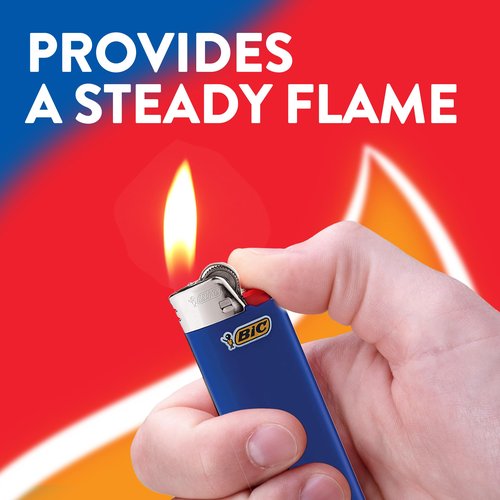 BIC Special Edition Psychedelic Patterns Series Maxi Pocket Lighters, Set of 8 Lighters