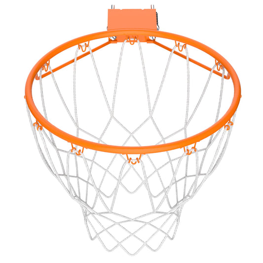IGL Basketball Standard 18 inch Rim for 52 Inch Basketball Hoop