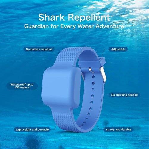 Fathers Day Gifts Shark Repellent Deterrent Bracelet with Magnet for Surfing, Diving, Snorkeling, Swiming and Other Ocean Sports