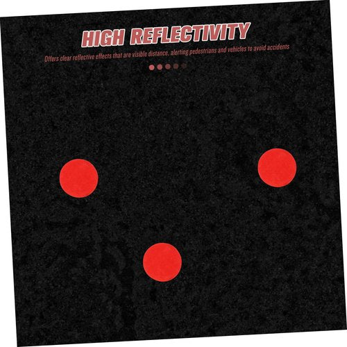 balacoo Enhanced Night Visibility 50 Reflective Push Pins for Outdoor Activities Trail Marking and Hunting