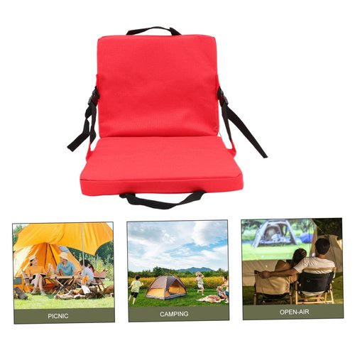 UKCOCO Professional Bleacher Seat Cushion Wear-Resistant Outdoor Accessory Lightweight and Portable Stadium Seat for Garden Park and Bathroom Use