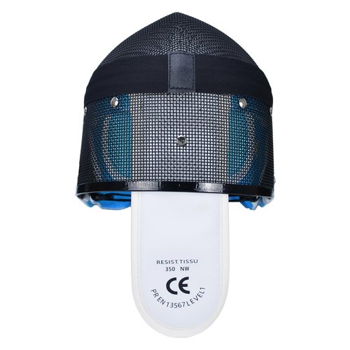 Fencing Mask - Epee Fencing Mask 350N - Epee Fencing Helmet with Removable Lining - CE Certified Fencing Protective Gear (Removable Lining, X-Large)