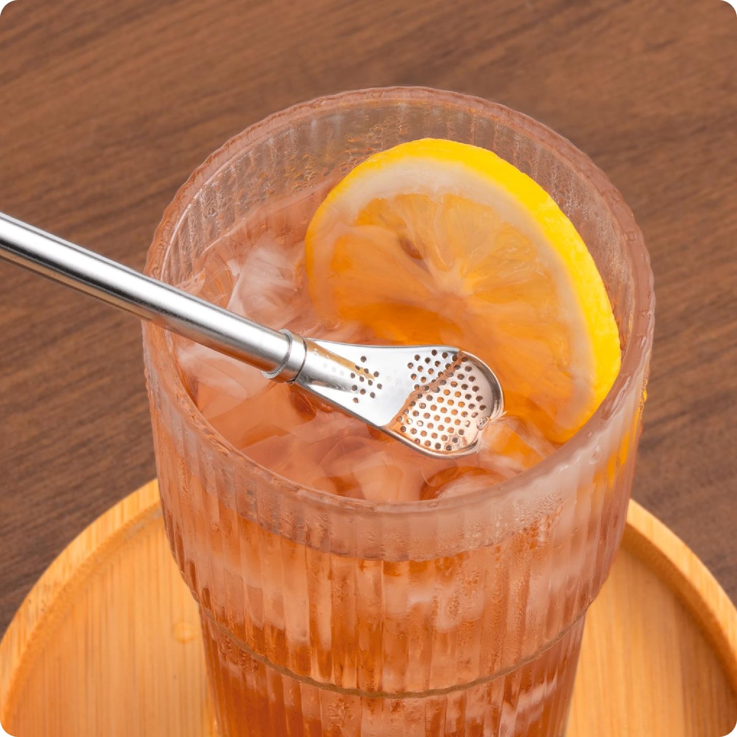 Prurex 6mm (0.24") Diameter Stainless Steel Straw - 215mm (8.5") Long, Ideal for Coffee, Tea & 16oz Travel Mugs - Slim Fit & Reusable