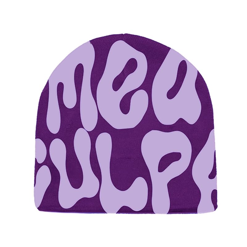 MEA Culpa One-Size Beanie for Men and Women with Double-Knit Warm Lining