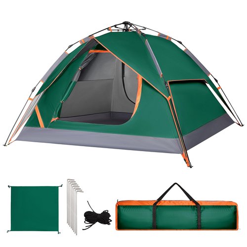 VXVGER Camping Tent Instant Pop Up Dome 2 Person Automatic Waterproof Tent Easy Set Up Portable for Family Hiking Travel