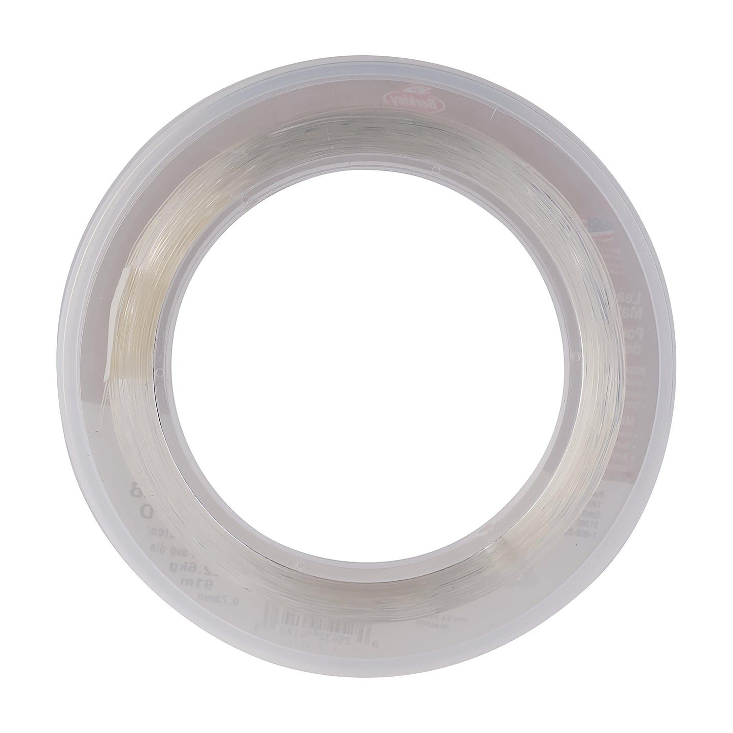Berkley ProSpec® Chrome 100% Fluoro Leader, Clear, 50lb | 22.6kg, 100yd | 91m Fishing Line, Suitable for Saltwater Environments