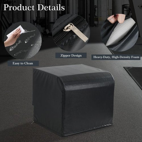 Fitness Hip Thrust Box Hip Thrust Bench Machine at Home for Hip Thrust and Glute Bridge Exercise Multi-Functional Whole Body Workout Box Glute Workout Equipment