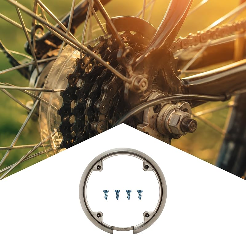 Sprocket Cover for 42T Bicycle – 4-Hole Chain Guard Ring with Mounting Screws