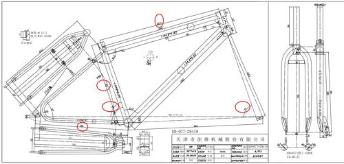 R4 Retro 6061 Aluminum 29" Pro BMX Frame & Chrome Fork Raw with Clear Coat looptail Design