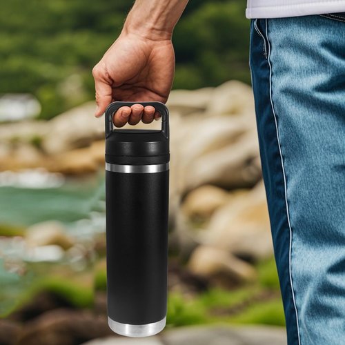 Screw Top Lid Replacement for YETI Rambler Bottle 18/26/36/46/64oz，Compatible with YETI Chug Cap Replacement Lids，Leak-Proof, Durable & Dishwasher-Safeï¼? Pack (1)