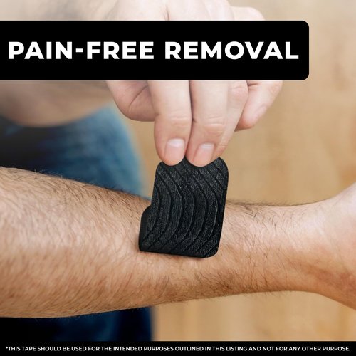 PATCH4U Premium Tape (30 Pack) - Pain Free Removal, Hypoallergenic, Latex Free & Gentle On Skin - Skin Friendly Adhesive Cotton Tape