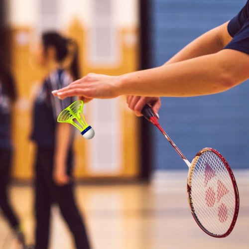 3Pcs Portable Sturdy Badminton Birdies Shuttlecocks for Outdoor Indoor Training Durable Badminton (3PC)