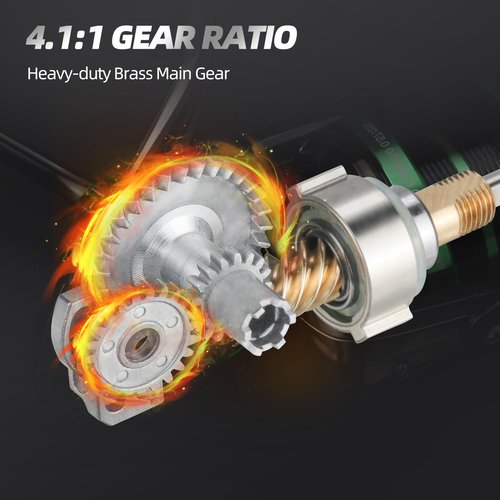 RUNCL Fishing Reels Spinning – Long Distance Casting Saltwater Spinning Reel, High Capacity, 12+1 Bearings, Max Drag 45 LBS, 4.1:1 Gear Ratio – Durable Casting Reel for Fishing