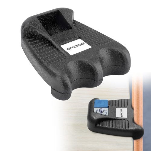 EPOGG Cue Rest - Portable Weighted Billiard Cue Rack with Chalk Holder (2 Holes)