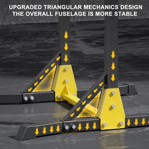 loyliawa Power Tower Pull Up Dip Station, Workout Equipment Portable Pull Up Bar, Free Standing Pull Up Bar for Home Gym, Pull Up Stand Station 400LBS with 11 Gears Adjustment Black