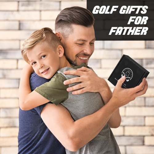 She's Pink Magnetic Golf Towel for Men - 18" X 18" Golf Balls & Clubs Cleaning Towels - Golf Accessories for Men and Women - Golf Gifts for Golfers (Black)