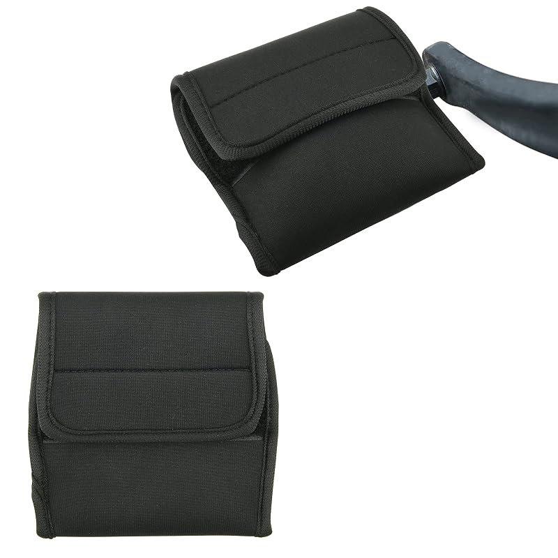 Cosmos 2 Pcs Neoprene Pedal Covers 5.12" x 5.12" for Bikes – Anti-Scratch Pedal Sleeves