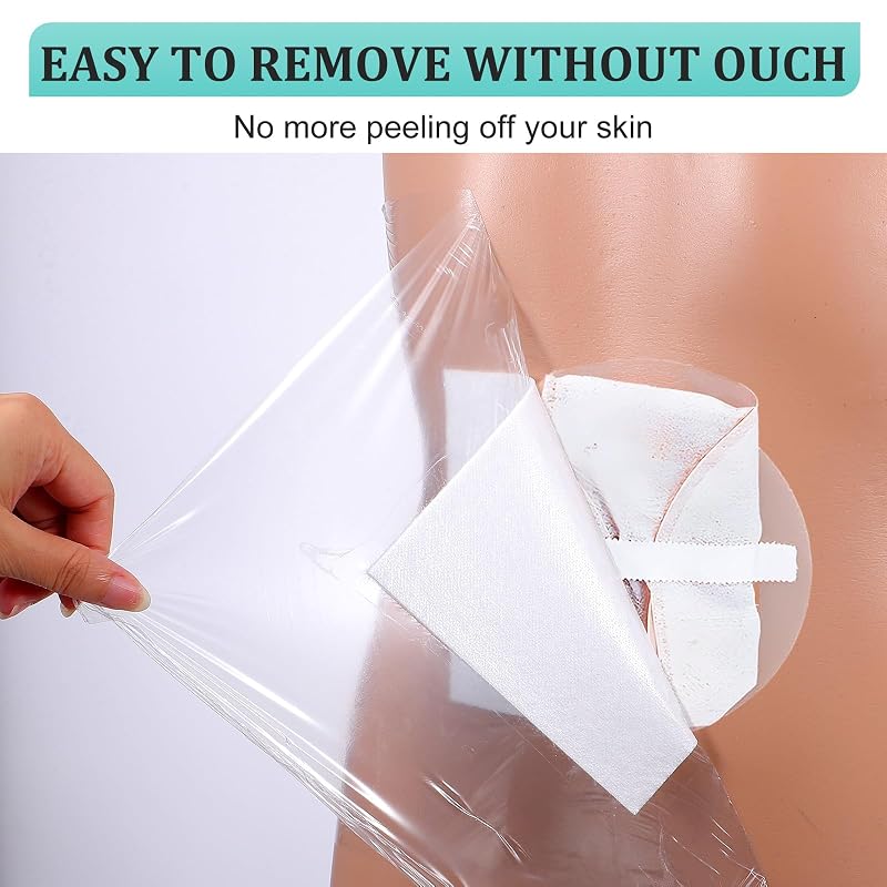 Sibba 10” x 12” Wound Shower Cover Shields – 30 Pcs Transparent Waterproof Ostomy Bag Protectors