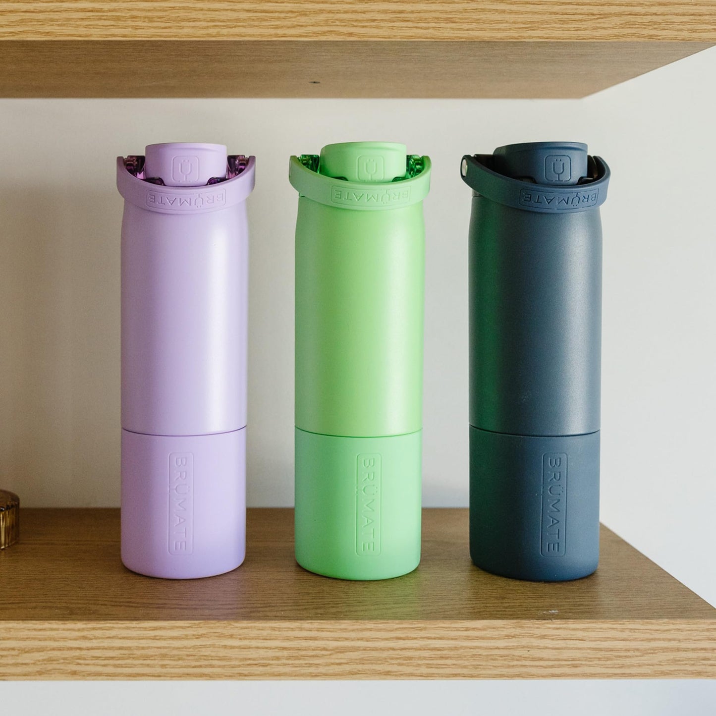BrüMate Rise 35oz Water Bottle With 100% Leakproof Covered Silicone Straw | Insulated Stainless Steel Water Bottle With Removable Straw | Fast Flow | Soft Sip Silicone Spout | BPA-Free (Mocha)