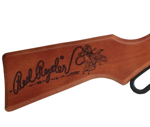 Daisy Outdoor Products Model 1938 Red Ryder BB Gun, Wood Grain, Overall length: 35.4 Inch