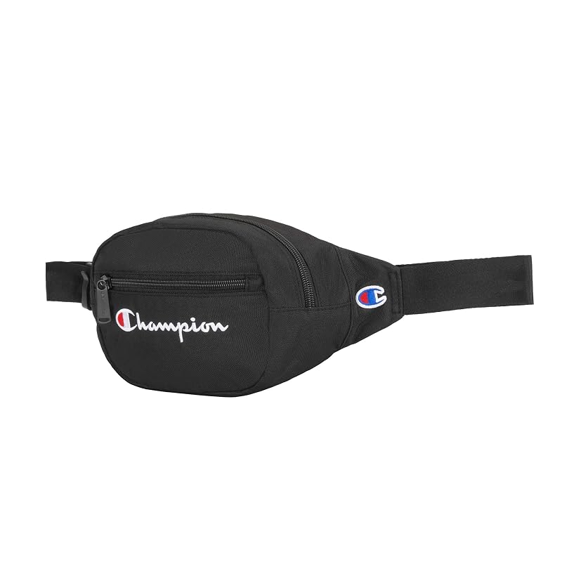 Champion Frequency Adjustable Waist Pack, Black - One Size