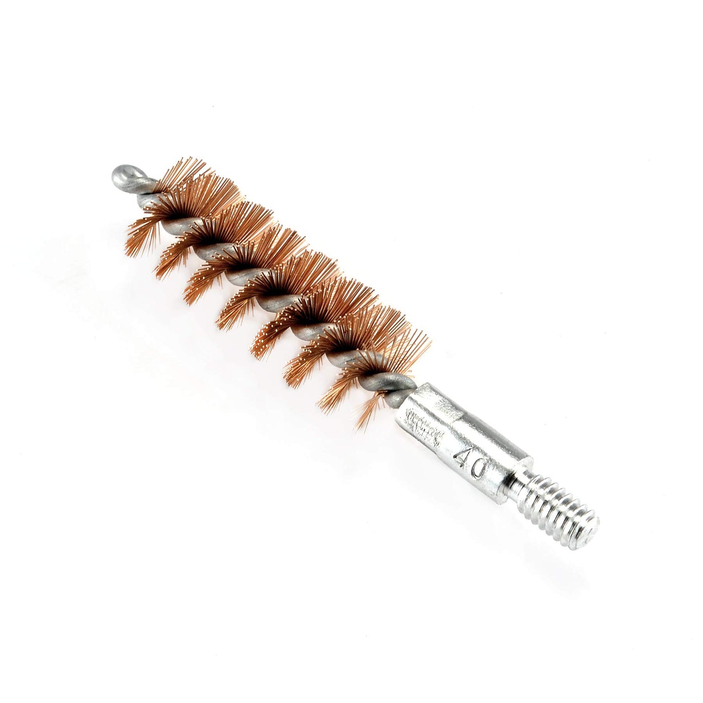 BOOSTEADY 5 Pcs Phosphor Bristle Bronze Bore Gun Cleaning Brush for Pistol Shotgun with 50 Professional Square Patches Multi-Caliber